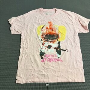 Machine Gun Kelly Tickets to My Downfall Tour Shirt Pink Size Medium MGK Tee
